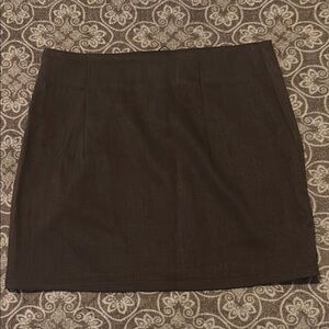 Brown Mink Skirt